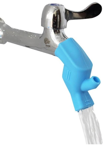 No.2 Tarzı Gosterildigi Gibi Bebek Çocuklar Için Silikon Banyo Lavabo Musluk Uzatıcı Çift Çıkışlı El Yıkama Mutfak Iki Şekilli Kaymaz Musluk Aksesuarı (Yurt Dışından) indirimleri