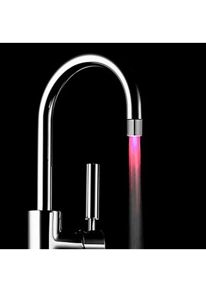 3 Renk Stili 7 Renk Değişimli LED Musluk Sıcaklık Sensörü Işık Duş Başlığı Su Banyo Ev Banyo Parlama Mutfak Romantik Tap Aeratör Araçları - E-Ticaret Başlığı (Yurt Dışından)