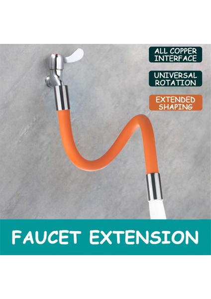 Bir Stil 50CM Mutfak Lavabo Uzatma Borusu - Dış Bağlantı Yıkama Başlığı Filtre Yıkama Için Üniversal Köpük Uzatma Borusu (Yurt Dışından) modelleri