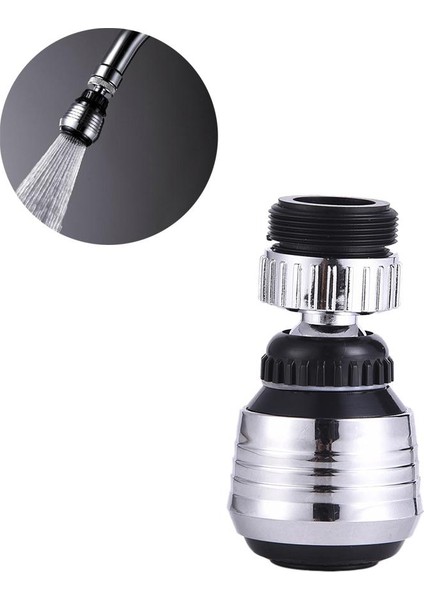 Gri Tarzı Musluk Filtre Ağız Tasarruflu 360 Derece Döner Püskürtme Başlığı Mutfak Musluk Uzatıcı Köpük Fıskiyesi Nozul Eklemi (Yurt Dışından) fiyatları