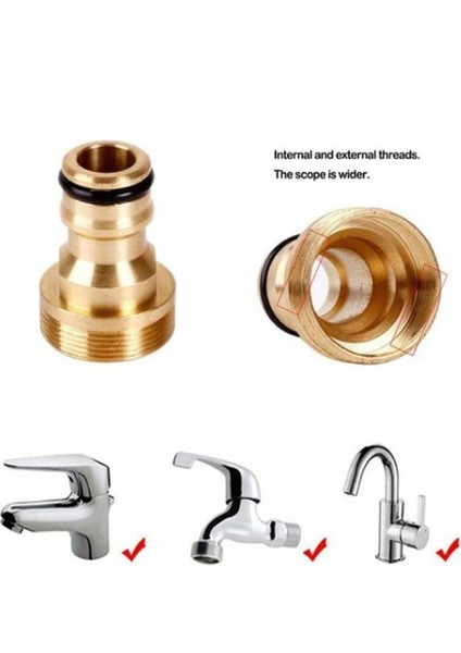 4 Adet Tarzı Saf Bakır Dönüşüm Bağlantı Başlık Konuşma Yıkama Boru Yıkama Makinesi Dönüşüm Arabirimi Aksesuarları - Türkçe E-Ticaret Başlık (Yurt Dışından) fırsatları