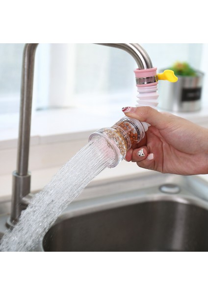 Yeşil Filtresiz Stil Musluk Filtre Tıbbi Taş Arıtıcı 360° Dönüş Yüksek Basınç Duş Mutfak Banyo Lavabo Sıçrama Geçirmez Sulama Aracı Ev Aleti (Yurt Dışından)