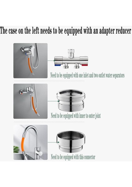 Bir Stil Evrensel Köpük Uzatma Borusu Dış Eklemler Yıkama Başlığı Filtre Yıkama Mutfak Musluğu Uzatma Borusu (Yurt Dışından) indirimleri