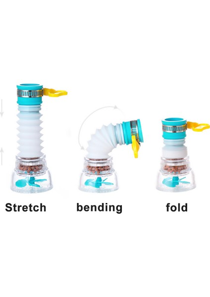 Normal Tip Stili 360 Derece Ayarlanabilir Su Musluğu Uzatma Filtresi Duş Su Musluğu Banyo Bataryası Uzatıcı Ev Mutfak Aksesuarları (Yurt Dışından) fırsatları