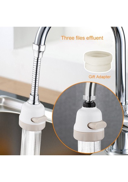02L Tarzı Sıçrama Önleyici Musluk Uzatıcı Başlık 360 Derece Döner Su Filtre Adaptörü Sprey Musluk Koruyucu Tap Eviye Mutfak Araçları (Yurt Dışından) indirimleri