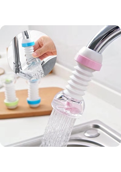 No.4 Tarzı 360 Derece Dönebilen Musluk Uzatma Filtre Mutfak Banyo Aksesuarları (Yurt Dışından) fiyatları