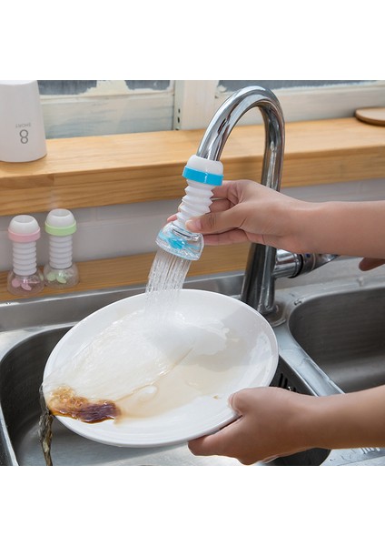 No.4 Tarzı 360 Derece Dönebilen Musluk Uzatma Filtre Mutfak Banyo Aksesuarları (Yurt Dışından) fırsatları