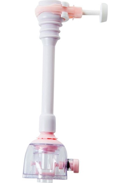 Uzun Pembe Tarzı 1 Adet Ayarlanabilir Lavabo Musluk Püskürtücü Musluk Uzatıcı Filtre Tk Uzatıcı Su Filtresi Duş Banyo Mutfak Aksesuarları (Yurt Dışından)