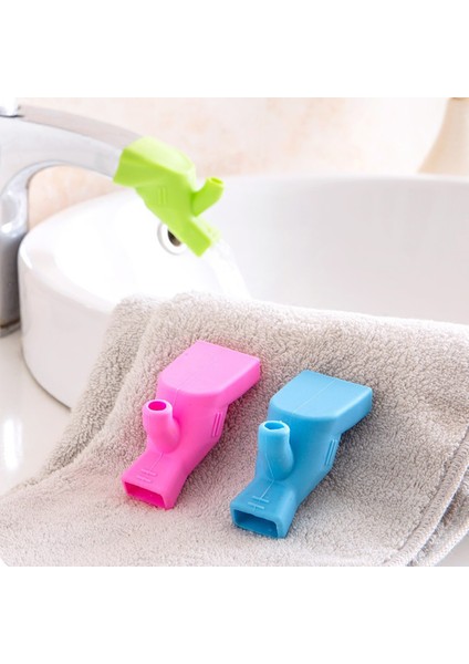 No.2 Tarzı Yaratıcı Musluk Uzatıcı Mutfak Banyo Su Musluğu Uzatma Musluk Katı Renk Silikon Uzatıcı Ev Aksesuarı Araçları (Yurt Dışından) fiyatları