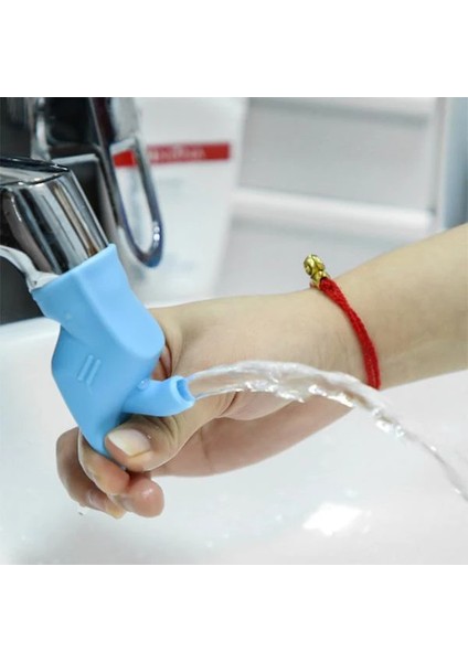 Pembe Tarzı Silikon Çift Musluk Uzatıcı Su Musluğu Uzatma Filtre Duş Su Musluğu Banyo Musluk Uzatıcı Ev Mutfak Aksesuarları (Yurt Dışından) fırsatları