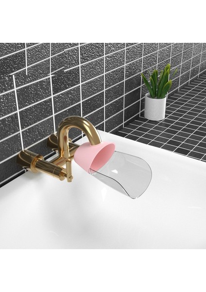 Yuvarlak Delik Kırmızı Stil Banyo Musluk Uzatıcı Çocuklar Yıkama Cihazı Banyo Mutfak Lavabo Musluk Kılavuzu Musluk Uzatıcılar Silikon Musluk Uzatıcı (Yurt Dışından) indirimleri