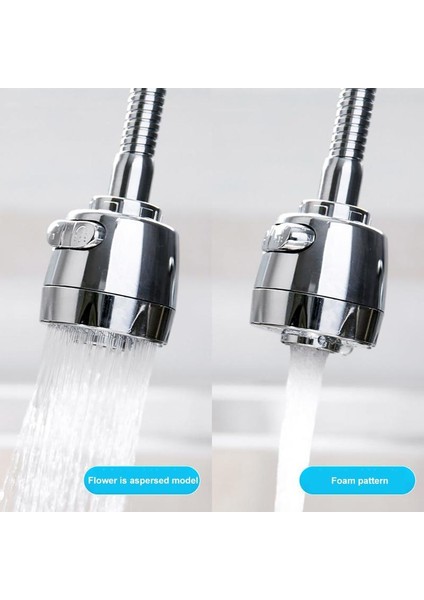 L-Paslanmaz Çelik Tarzı Dönebilen Musluk Uzatıcı Duş Başlığı Filtre Banyo Aksesuarı 360 Derece Ayarlanabilir Musluk Başlığı Sıçramaya Karşı Koruyucu Yıkama Araçları (Yurt Dışından) fiyatları