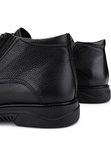 Erkek Deri Siyah Deri Klasik Bot 298 2454-2087 Erk Bot SK24-25 Sıyah Dr indirimleri