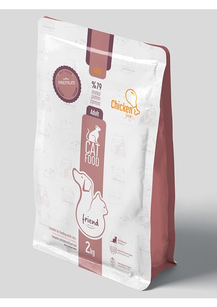 Friend Pet Premium Gold Yetişkin Kedi Maması Tavuklu 2 Kilo %100 Yeme Garantili