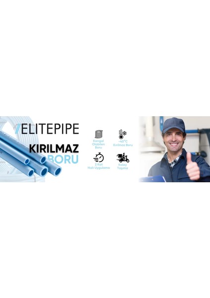 Elite Pipe Esnek Ppr Boru (60 Metre)