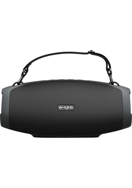 W-Kıng X10 Bluetooth Hoparlör 120W Xtreme Bass 42S Dinleme Ipx6 Kablosuz Stereo Tws Ses Bombası Siyah