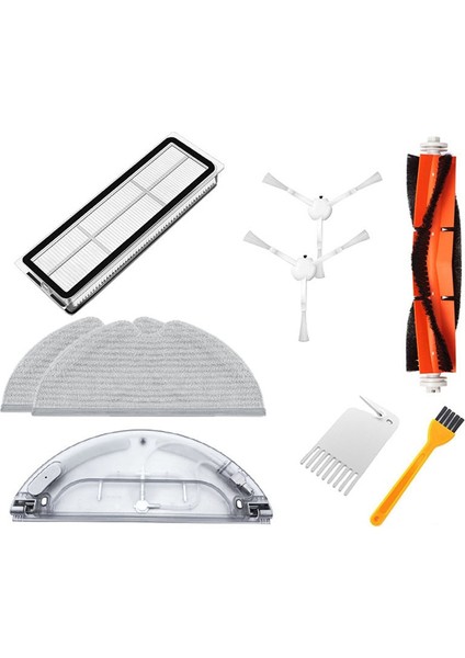 Xiaomi Mijia 1c STYTJ01ZHM Yan Ana Fırça Su Tankı Paspas Bezi (Yurt Dışından)
