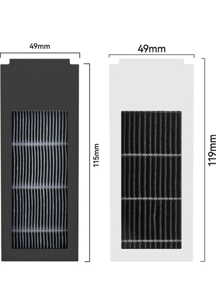 Ecovacs Deebot X2 X2 Pro Hepa Filtresi Için 10 Adet Yedek Parça (Yurt Dışından) fırsatları