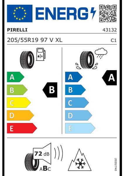 205/55 R19 97V Xl Cinturato All Season Sf3 Oto 4 Mevsim Lastiği (Üretim Yılı:2024) fiyatları