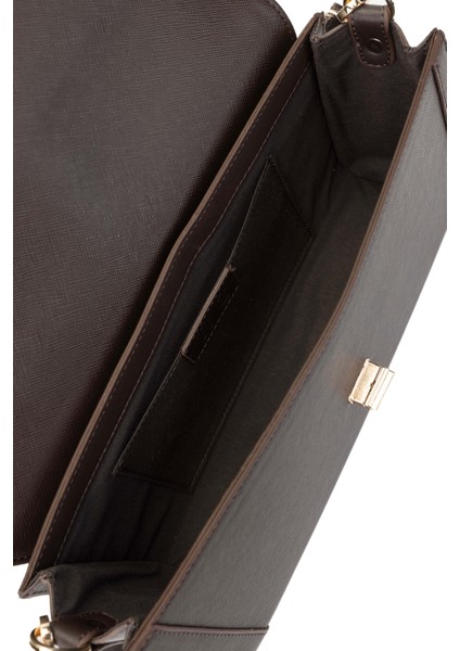 Kadın Vegan Kahverengi Omuz Çanta 600 6204 Bn Cnt SK24-25 A.kahve Cvl fırsatları