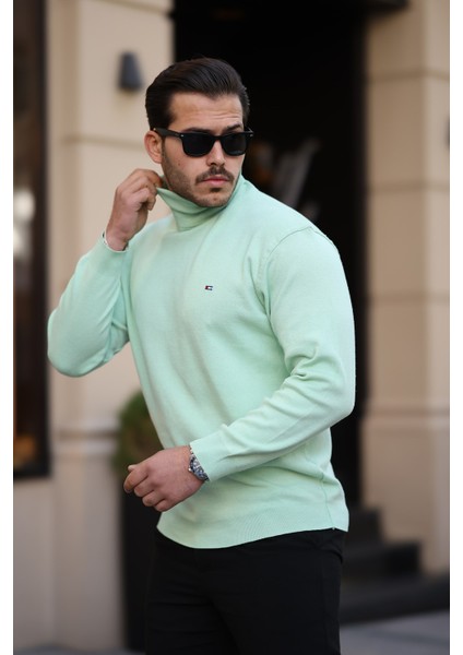 Erkek Tam Balıkçı Yaka Triko Kazak modelleri