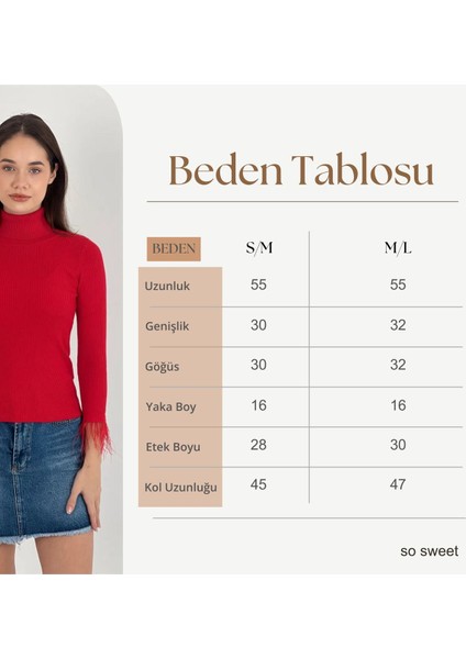 Boğazlı Uzun Kollu Kadın Triko Kazak Women Knitwear fiyatları