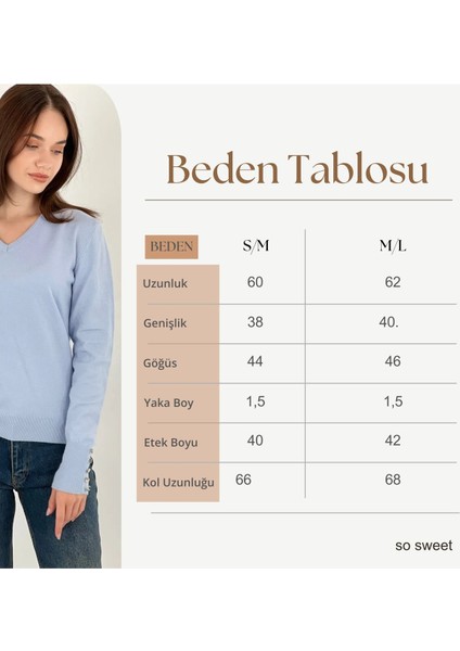 Uzun Kollu Long Sleeve V Yaka V-Neck Kadın Triko Kazak Women Knitwear fiyatları
