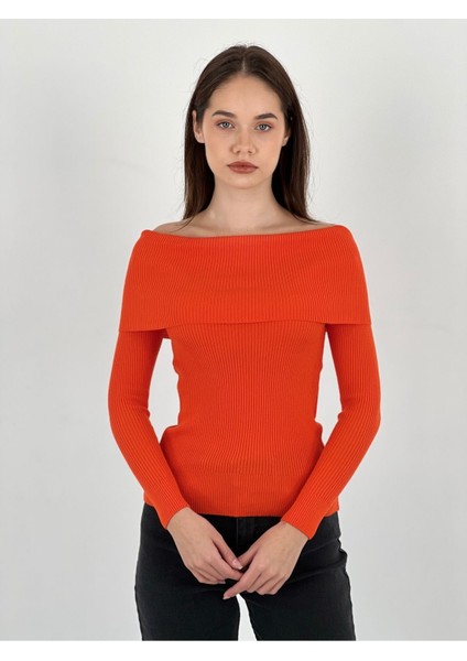 Uzun Kollu Long Sleeve Klasik Kadın Triko Kazak Women Knitwear modelleri