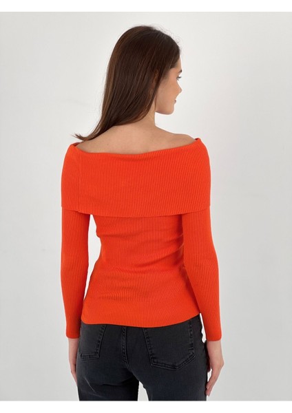 Uzun Kollu Long Sleeve Klasik Kadın Triko Kazak Women Knitwear indirimleri
