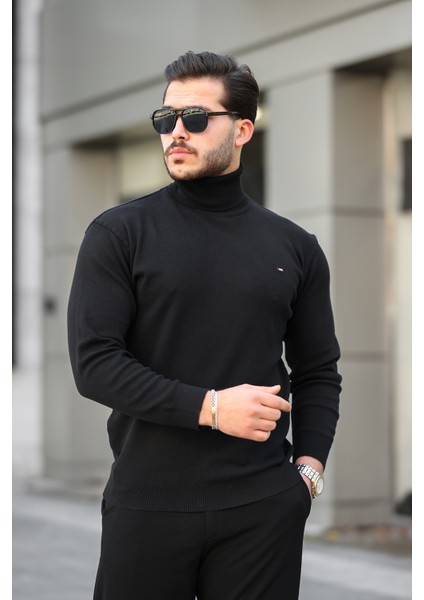 Erkek Tam Balıkçı Yaka Triko Kazak modelleri
