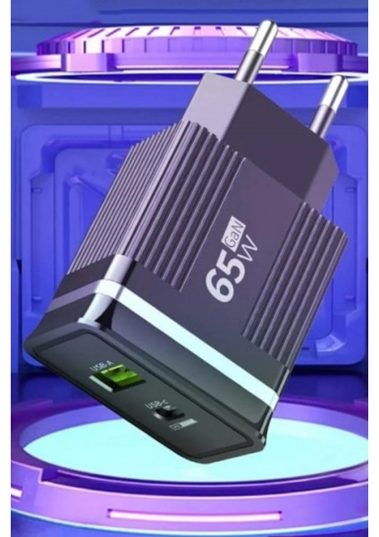 C3 Gan Hızlı Şarj Adaptörü -65W