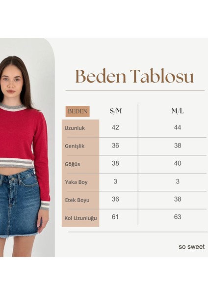 Uzun Kollu Long Sleeve Crop Kadın Kazak Women Knitwear fiyatları