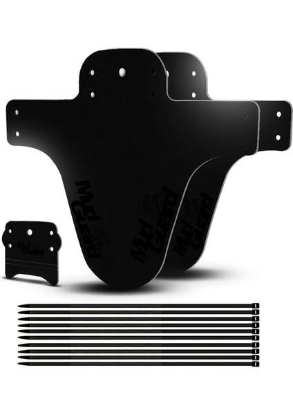 Siyah Stil Mtb Dağ Bisikleti Çamurluk Flap Bisiklet Çamurluğu Kanatlar Ön Çamurluk Kanatlar Tekerlek Kapakları Çamurluk Flapları Bisiklet Aksesuarları Için (Yurt Dışından)