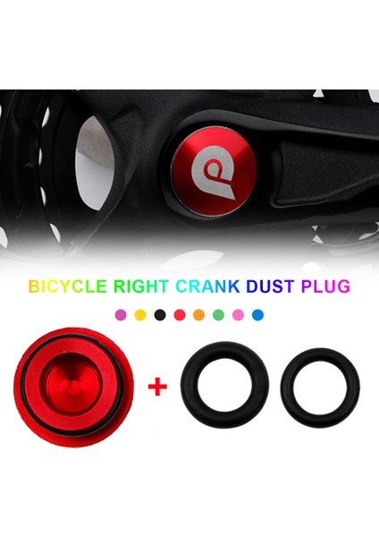 Krank Vidası M18 Stili Bisiklet Bağlantı Çubuğu Kapağı Alüminyum Alaşımlı Kolu Toz Kapağı Dağ Yol Bisikleti Toz Tak Hollow Zincir Çark Kapağı (Yurt Dışından) fiyatları