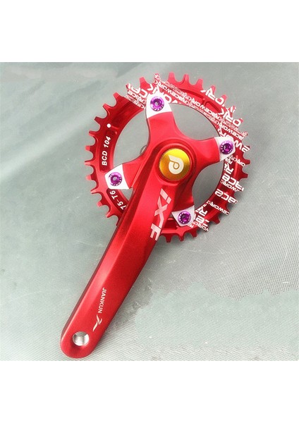 Gri Renk Stili Litepro Hollow Zincir Tekerleği Sağ Krank Kapağı, M610 Xt Krank Takımı ile Uyumlu Alüminyum Alaşım Kapak Iamok Bmx Yol Bisikleti Uygun (Yurt Dışından) fırsatları