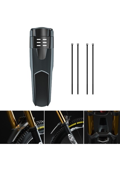 1 Adet Bisiklet Mtb Çamur Kalkanı Evrensel Ön Arka Çamurluk Bisiklet Yolu Bisikleti Aksesuarları Etkili Su Blokajı (Yurt Dışından)