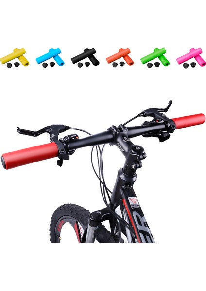 Yeşil Stil X-Tıger Bisiklet Silikon Mtb Tutacakları Direksiyon Bisikleti Yol Şok Emici Bisiklet Kavrama Ultraight Tutamak Bisiklet Aksesuarları (Yurt Dışından) modelleri
