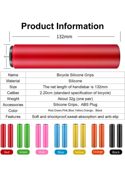 Yeşil Stil X-Tıger Bisiklet Silikon Mtb Tutacakları Direksiyon Bisikleti Yol Şok Emici Bisiklet Kavrama Ultraight Tutamak Bisiklet Aksesuarları (Yurt Dışından) fırsatları
