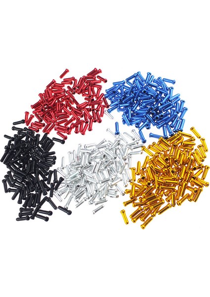 Yeşil - 50 Adet Tarzı Bisiklet Fren Vites Kablosu Uç Kapakları Fren Hattı Değiştirici Vites Tel Uç Kapakları Ipuçları Crimps Mtb Bisiklet Bisiklet Aksesuarları (Yurt Dışından) fiyatları