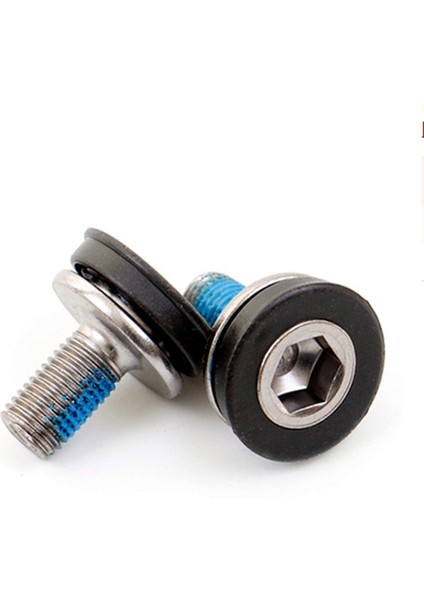 Çelik Cıvata 1 Çift Stili Alüminyum Alaşım Çelik Bisiklet Kare Delikli Alt Menteşe Su Geçirmez Contalı Cıvata M8*15MM (Yurt Dışından)