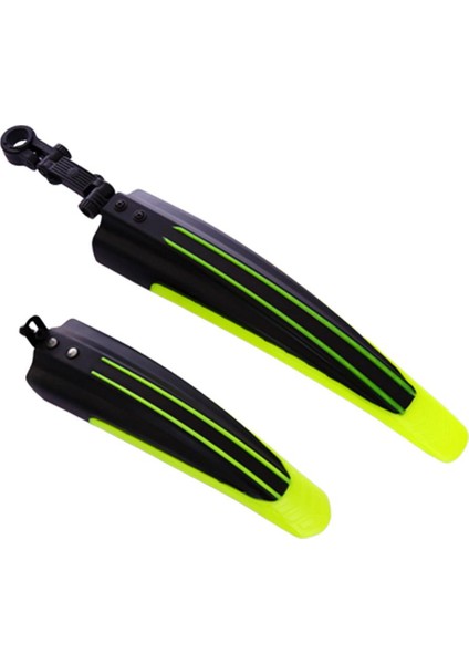 Siyah Sarı Stil 2 Adet Bisiklet Çamurluğu Bisiklet Aksesuarları Mtb Dağ Yol Bisikleti Çamurluk Arka Çamurluk Kanatları Için Bisiklet Çamurluğu Kiti (Yurt Dışından)