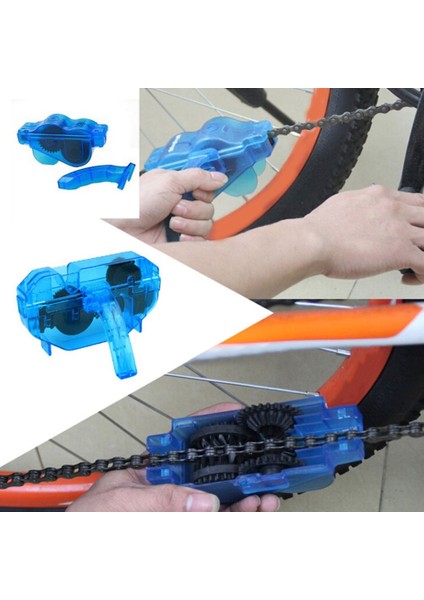 Zincir Temizleyici Stili Bisiklet Zinciri Temizleyici Temizleme Makinesi Fırçaları Bisiklet Fırça Bakım Kiti Mountain Bike Açık Hava Aksesuarları (Yurt Dışından) modelleri