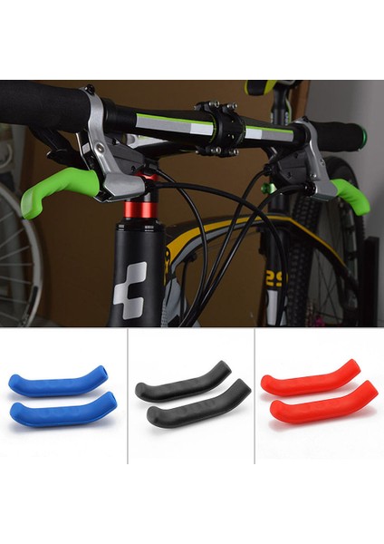 No.5 Tarzı 1 Çift Evrensel Silikon Jel Fren Kolu Kılıfı Mtb Sabit Dişli Dağ Yol Bisikleti Bisiklet Koruyucu Kılıf Kolluk Koruyucu Kılıfı (Yurt Dışından) indirimleri