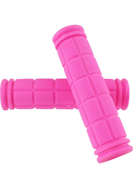 Pembe Tarzı 1 Çift Bisiklet Direksiyon Kapağı Dağ Bisikleti Bisiklet Evrensel Direksiyon Kapağı Yumuşak Kauçuk Kaymaz Direksiyon Kapağı Sürme Aksesuarları (Yurt Dışından)