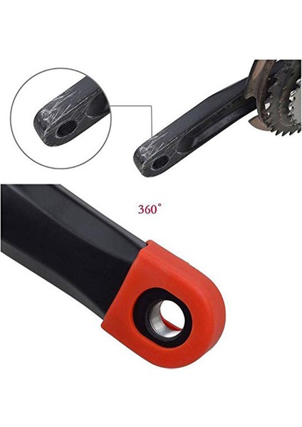 Sarı Stil Bisiklet Krank Kapağı Koruyucu Silikon Bisiklet Yarışı Krank Bot Koruyucular Krank Seti Koruyucu Kılıf (Yurt Dışından) fırsatları