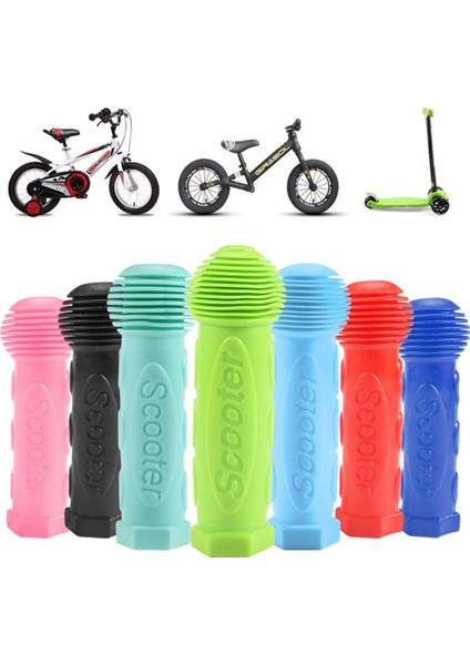 Tip C Sarı Stil Çocuklar Için Renkli Kaymaz Bisiklet/bisiklet/scooter Sap Grubu (Yurt Dışından) indirimleri