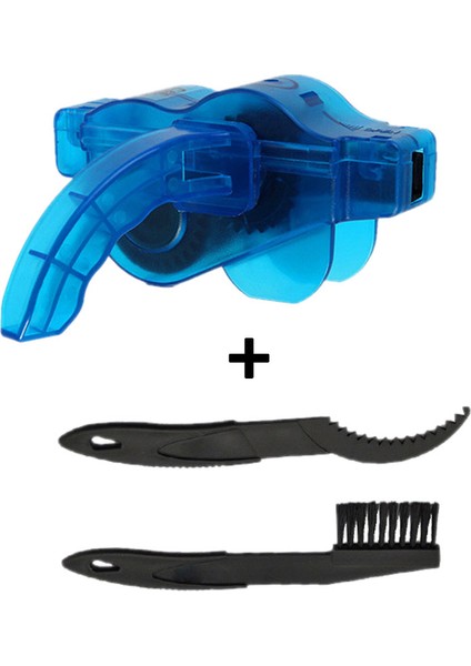 Zincirli Pul Seti 1 Stil Zincir Temizleyici Fırça Seti Bisiklet Bakım Aracı Dağ Bisikleti Yıkama Aracı Bisiklet Tamir Araçları - Türkçe (Yurt Dışından)