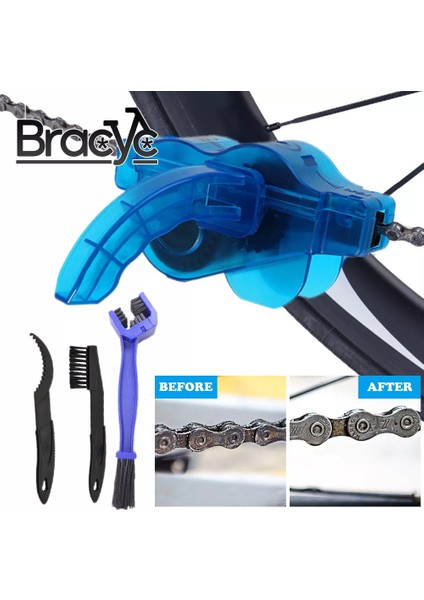 Zincirli Pul Seti 1 Stil Zincir Temizleyici Fırça Seti Bisiklet Bakım Aracı Dağ Bisikleti Yıkama Aracı Bisiklet Tamir Araçları - Türkçe (Yurt Dışından) modelleri