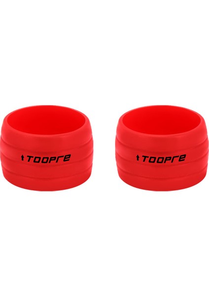 Kırmızı Stil 2 Adet Yol Bisikleti Motosiklet Dikme Yüzük Sabit Dişli Bisiklet Kaymaz Silikon Sap Korumalı Kol Bandı Bisiklet Aksesuarları (Yurt Dışından)