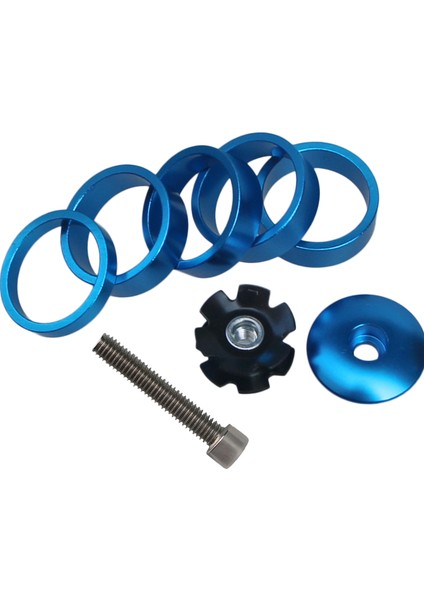 Koyu Gri Tarzı Mtb Bisiklet Üst Boru Kapak Vida Yönlendirici Spacer Kapağı Çatal Halka Ön Spacerlar Inç Bisiklet Gidon Yıkayıcı Üst Kapağı Yönlendirici Yıldız Somun (Yurt Dışından) indirimleri